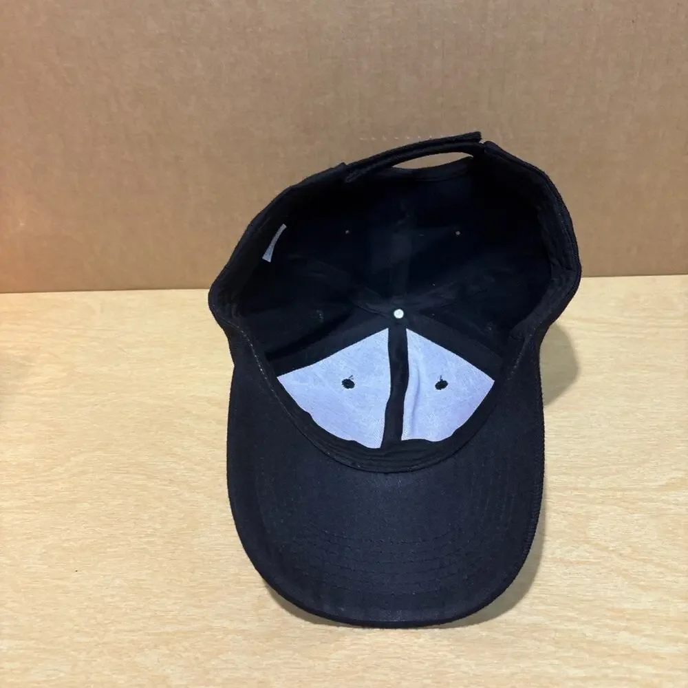 Starbucks Black Baseball Cap Vintage Offset Logo New old Stock Uniform Costume